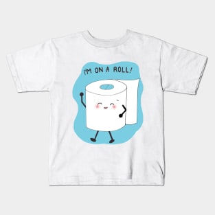 On A Roll Kids T-Shirt